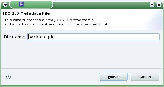 jdo eclipse xml metadata